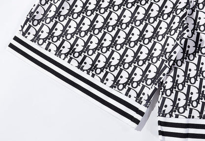 DIC76  Classic full-print custom-made embossed shorts