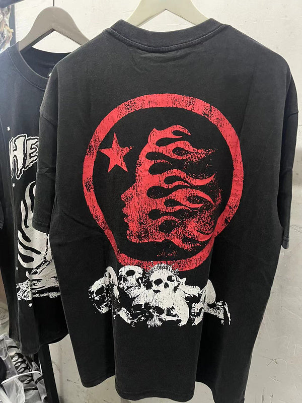 HEC6  Men's and women's summer short-sleeved T-shirt clothes