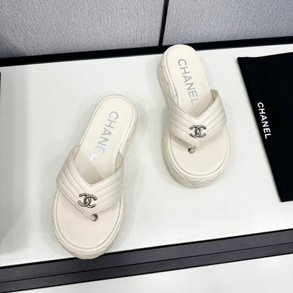 MBCS7 Leather Slippers Size 35-40 Shoes with Box