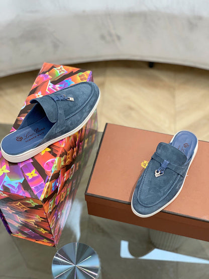 GLS19 Leather shoes Women35-42 Man40-45 Slipper with box