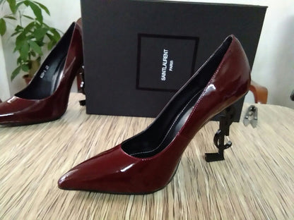 OYS1 Leather 10.5CM High heels size 35-41 women shoes with box