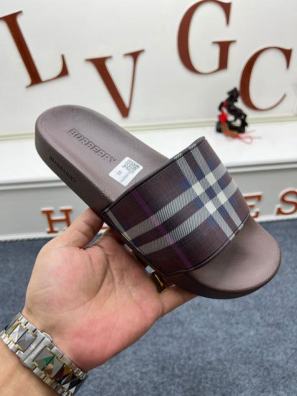 YBS01 Couples slipper Leather Shoes 36-46 with box