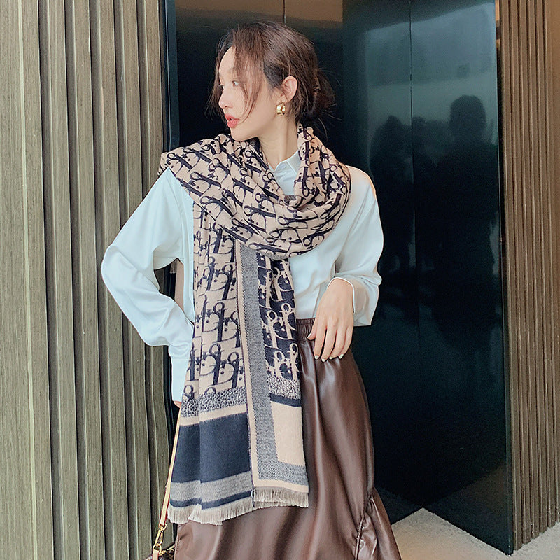DSC1 Cashmere blend 65-180CM Scarf
