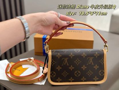 MLP06  Women's new fashion 18.5*6*11cm mini baguette bag