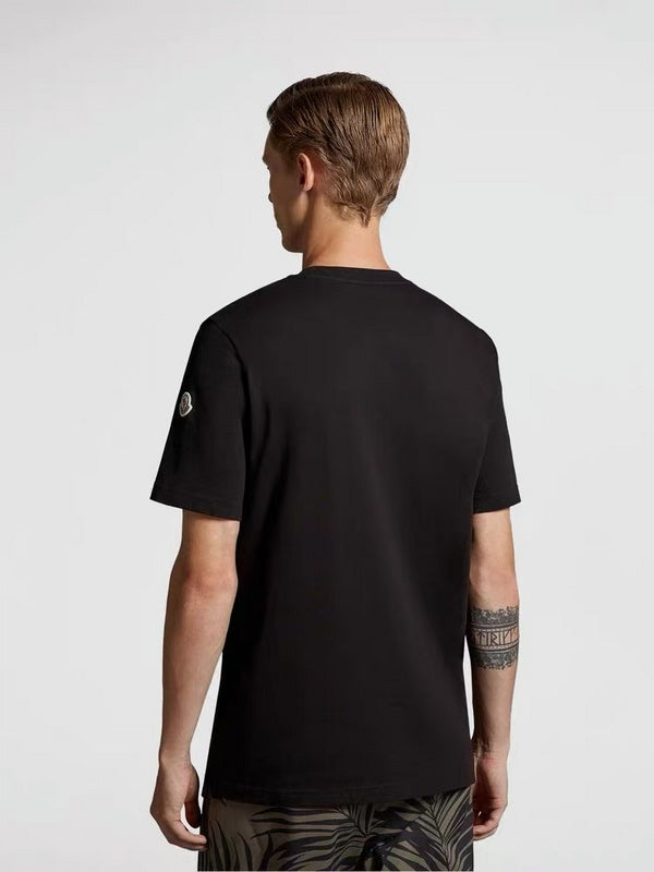 MOC026  Men's and women's summer short-sleeved T-shirt clothes