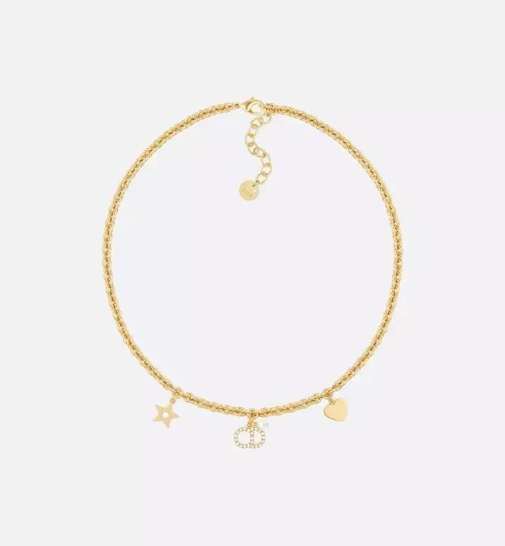 DIN29  necklace gold-plated jewelry, versatile and fashionable