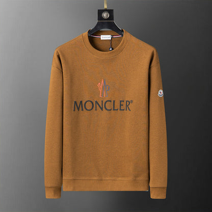 MOC036 New men's autumn and winter double-sided cotton new pullover hoodie clothing
