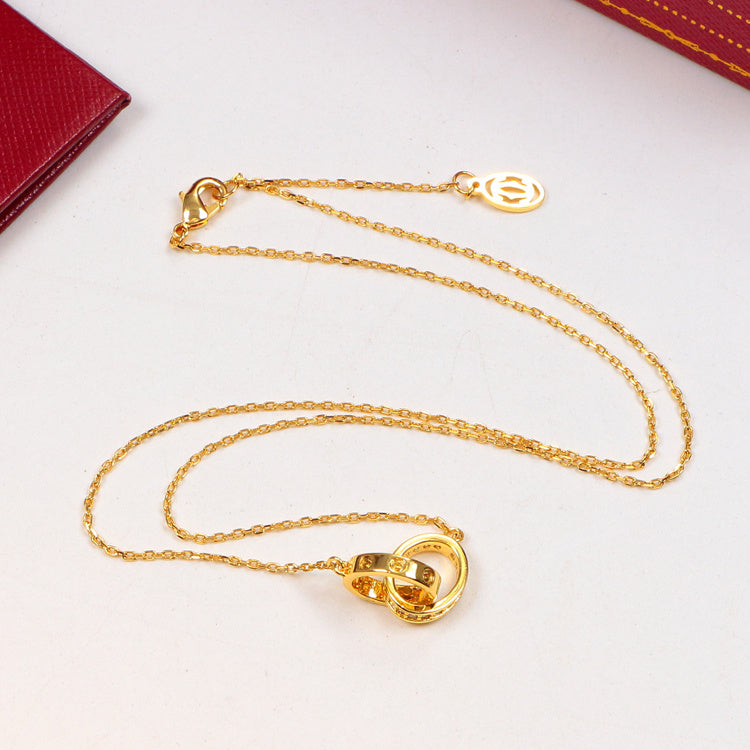 CAN11 Necklace 316L steel plating gold necklaces Jewelry