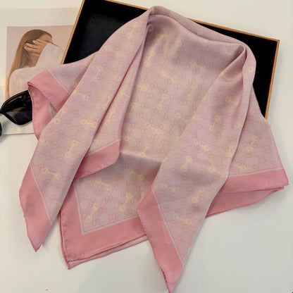 XGC30 Silk satin 90-90CM Scarf