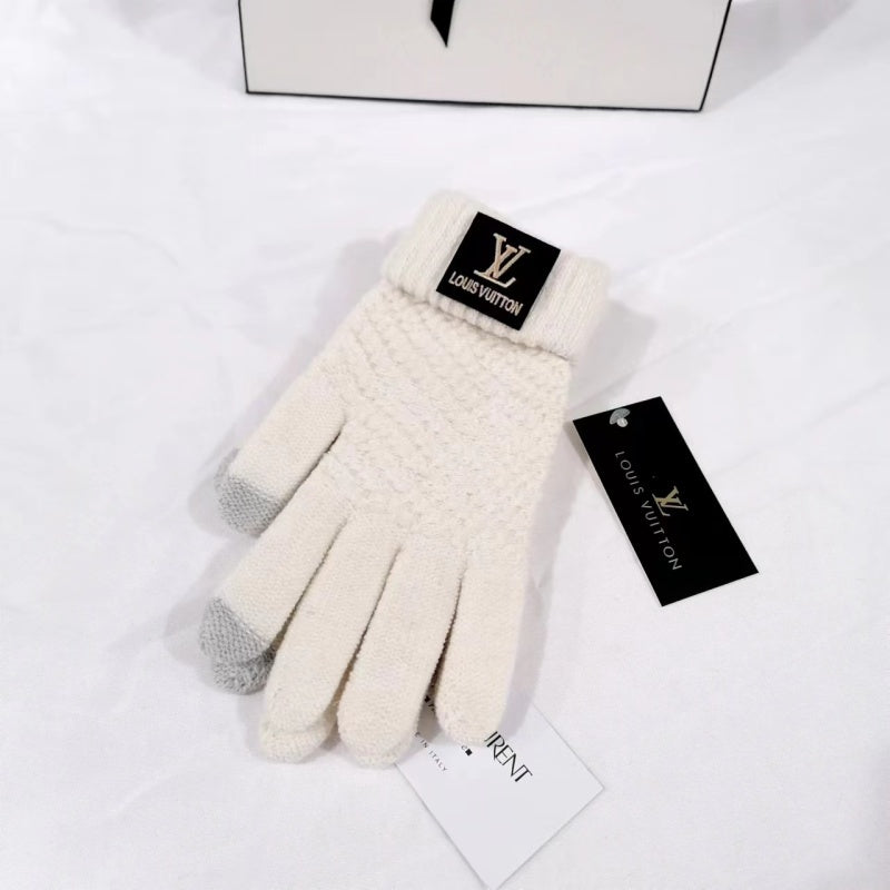 PLG5  New warm knitted gloves for autumn and winter
