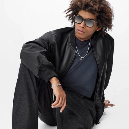 L191    Men and women can wear titanium steel bracelet length 15+5cm jewelry