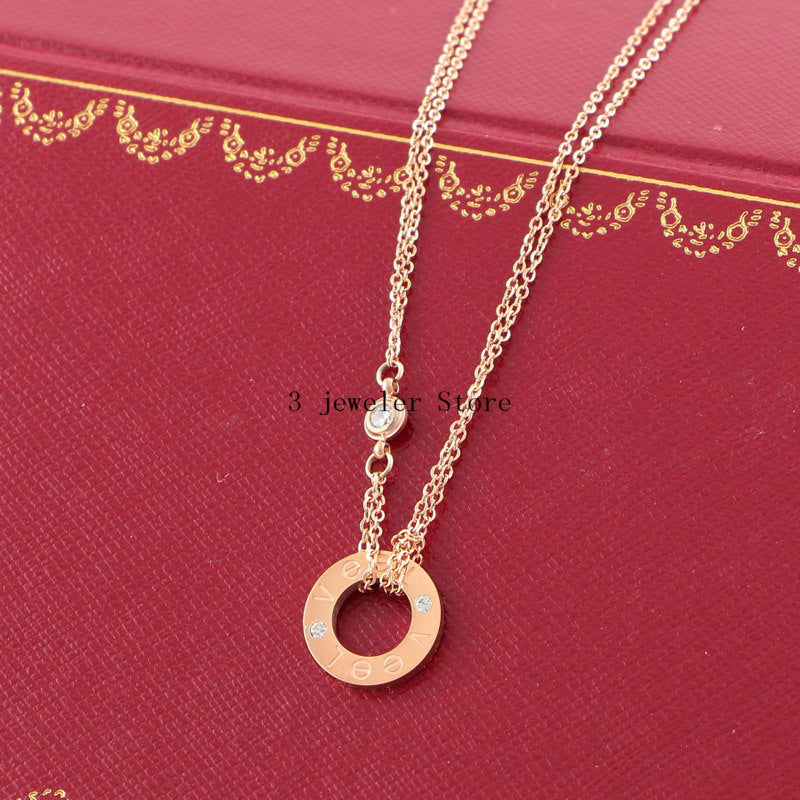 CAN24 Necklace 316L steel plating gold Jewelry