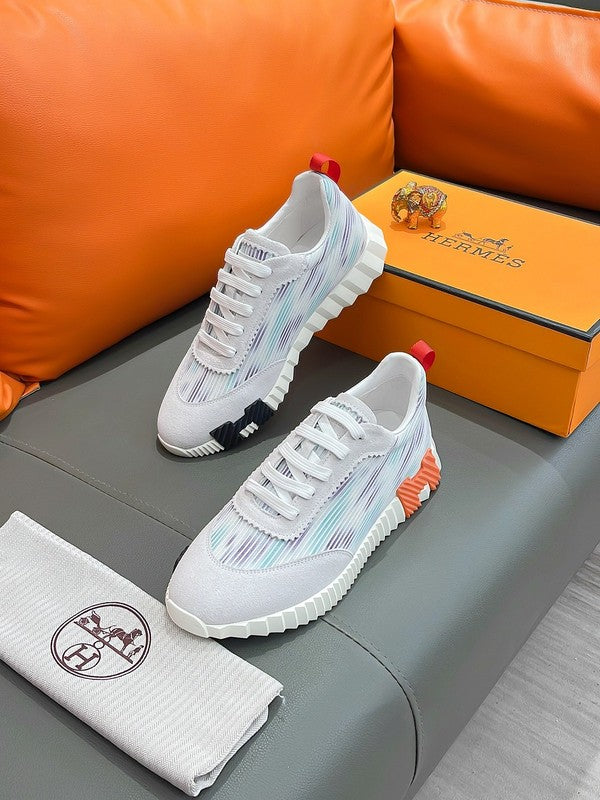 BMHS0 Leather Shoes Women35-41 Man 40-44 with box