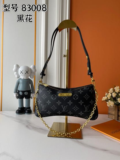 LLP08 Leather bag 24.5-13.5-6.5CM Denim Bags