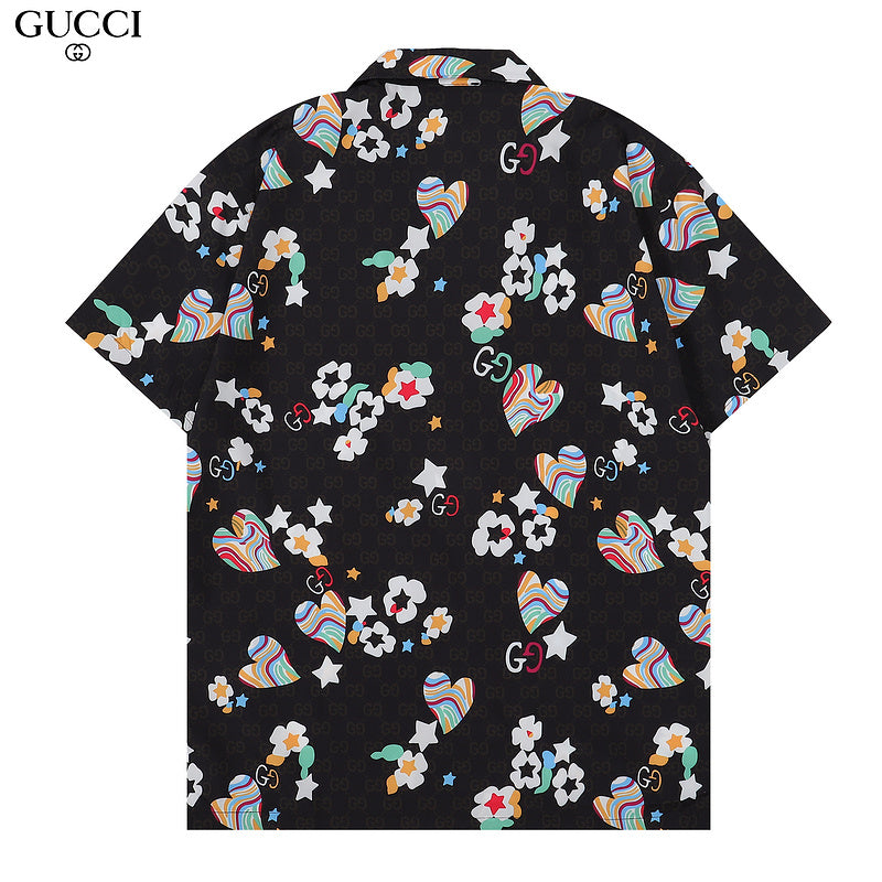 GUC01  2 New Fashion Summer Suit Short Sleeve Shirt Shorts