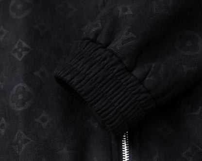 LVC022 New Spring and Autumn thin imitation deer skin velvet jacket long sleeved cardigan clothes