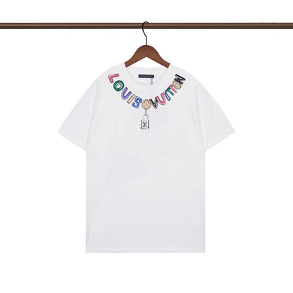LVC002  Men's and women's summer short-sleeved T-shirt clothes
