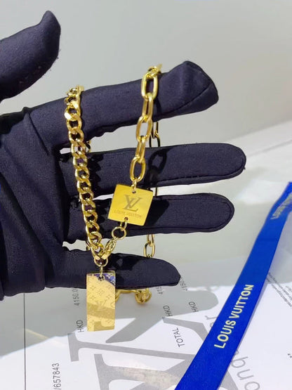 X629  Titanium steel new fashion necklace jewelry