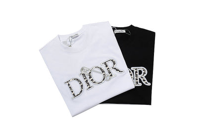 DIC198 Men's and women's summer short-sleeved T-shirt