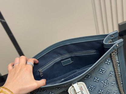 MLP33 Leather Bag 37-34CM Handbag