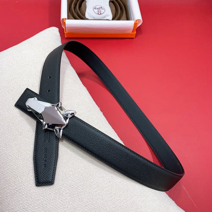 HBL8 Real leather 3.2CM 95-125CM Belt with all packing