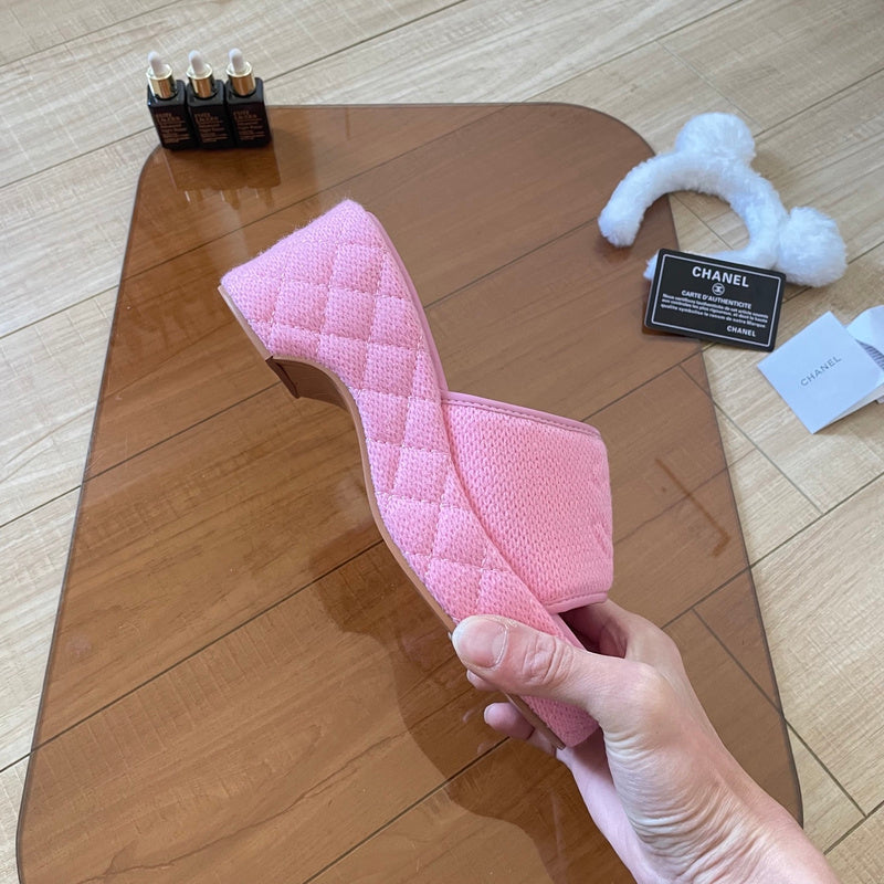 MBCS12 Leather Slippers Size 35-41 Shoes with Box