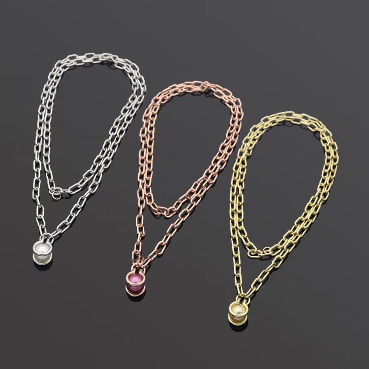 TN02   Women's gold-plated necklace jewelry