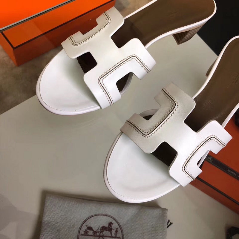 OHS01 Couples slipper Leather Shoes 35-42 with box