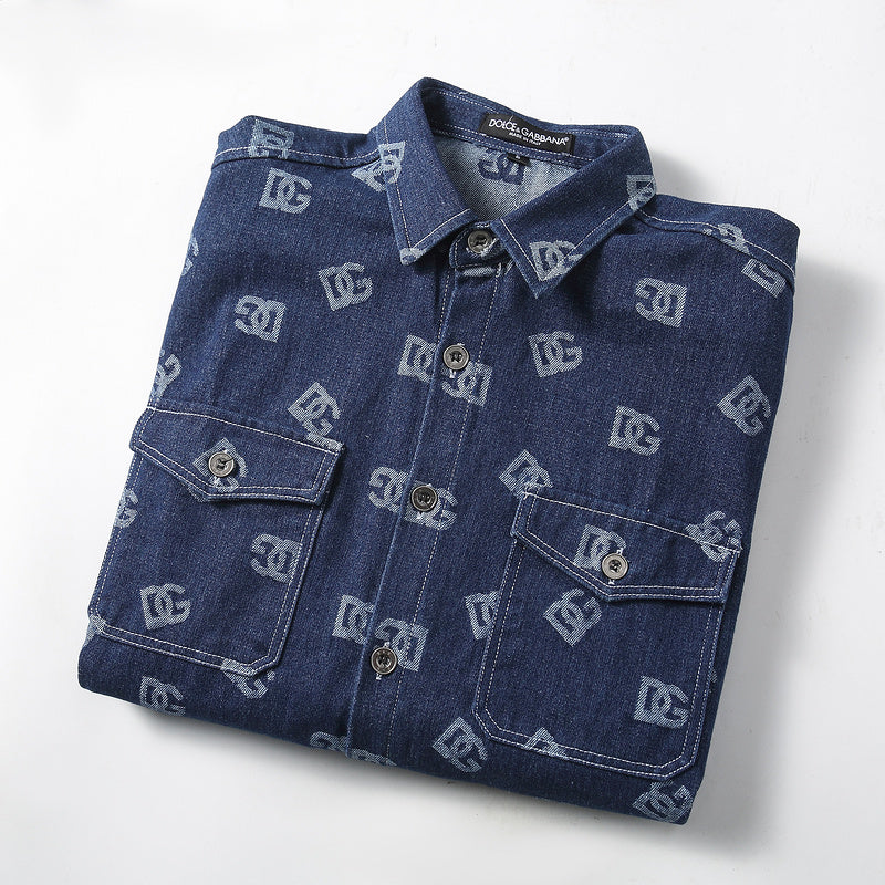 DGC100 New autumn and winter denim shirt