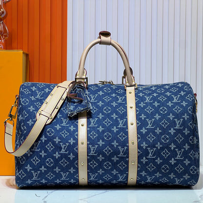 LLP209 Leather Bag 45-27-20CM Travel  for women and men Bags