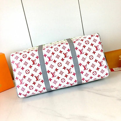 LLP185 Leather Bag 45-27-20CM Travel  for women and men Bags