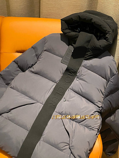 MKC43   Male and female Darth Vader hooded down jacket