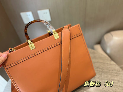 AFP1 Shoulder bag leather handbag 35-30CM bag