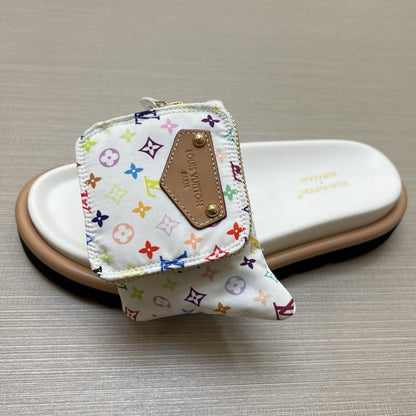 YLS5 Leather Slippers Size 36-45 Shoes with Box