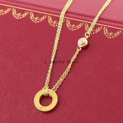 CAN24 Necklace 316L steel plating gold Jewelry