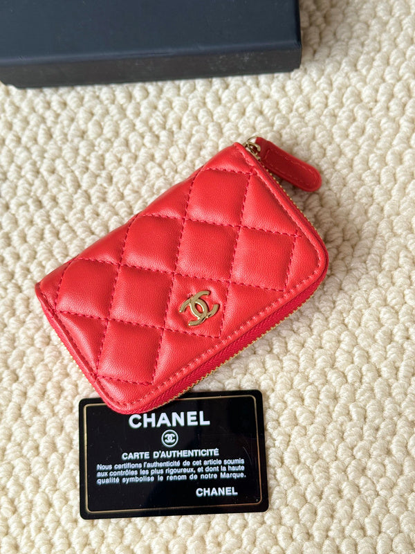 LCP21 Wallet Bag 10-9CM Leather bags with box