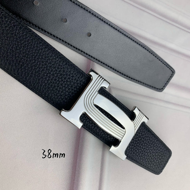 HBL5 Real leather 3.8CM 95-125CM Belt with all packing