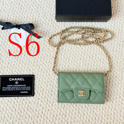 LCP02 Wallet Bag 13.1-7.5-2.1CM Leather bags with box