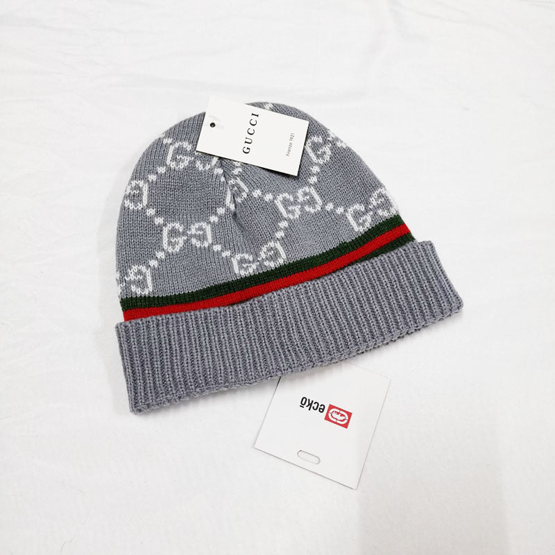PGH6  Knitted pattern regular thin hat