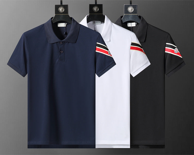 MOC018 Men's short sleeved lapel polo shirt clothing