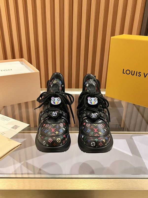 OLS38 Leather Women 5.5CM Shoes 35-41 with box