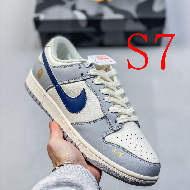 BNS52 Man And Women Leather Shoes 36-45 with box