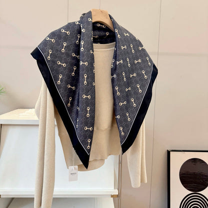 XGC30 Silk satin 90-90CM Scarf