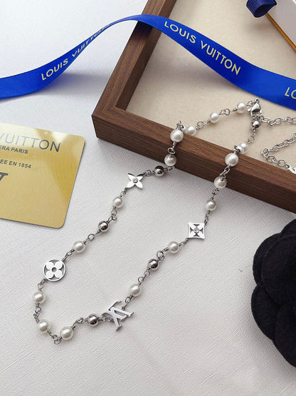 X675   Men's Titanium Steel Necklace Bracelet Set Jewelry