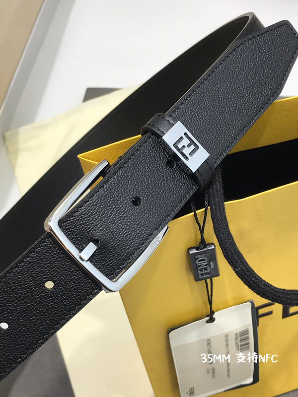 FBL9 Real leather 3.5CM 95-125CM Belt with all packing