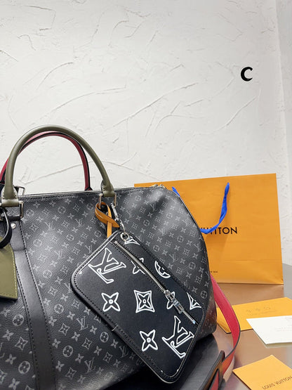 MLP34 Leather Bag 50-23-29CM Travel Bags