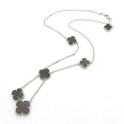 VAN24 Clover Shell Necklace gold plated necklace for women  Jewelry