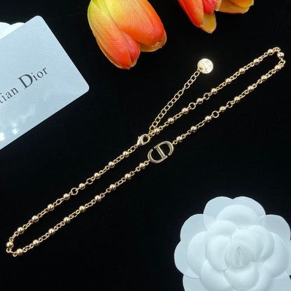 DN3  Necklace 316L steel plating rose gold Jewelry