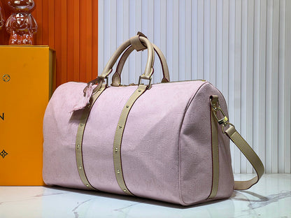 LLP209 Leather Bag 45-27-20CM Travel  for women and men Bags