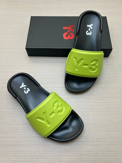 YYS1 Leather Slippers Size 38-45 Shoes with Box